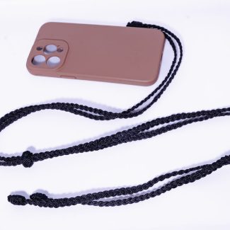 Cordon Téléphone noir Kira