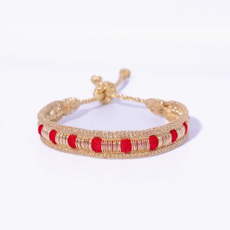 Bracelet Dune doré Jade