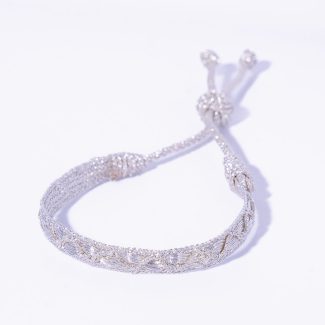 Bracelet Dune argenté Lila