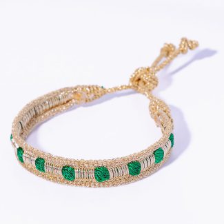 Bracelet Dune doré Mina