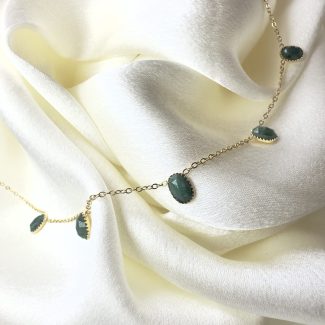 Collier Sahara Sia bleu