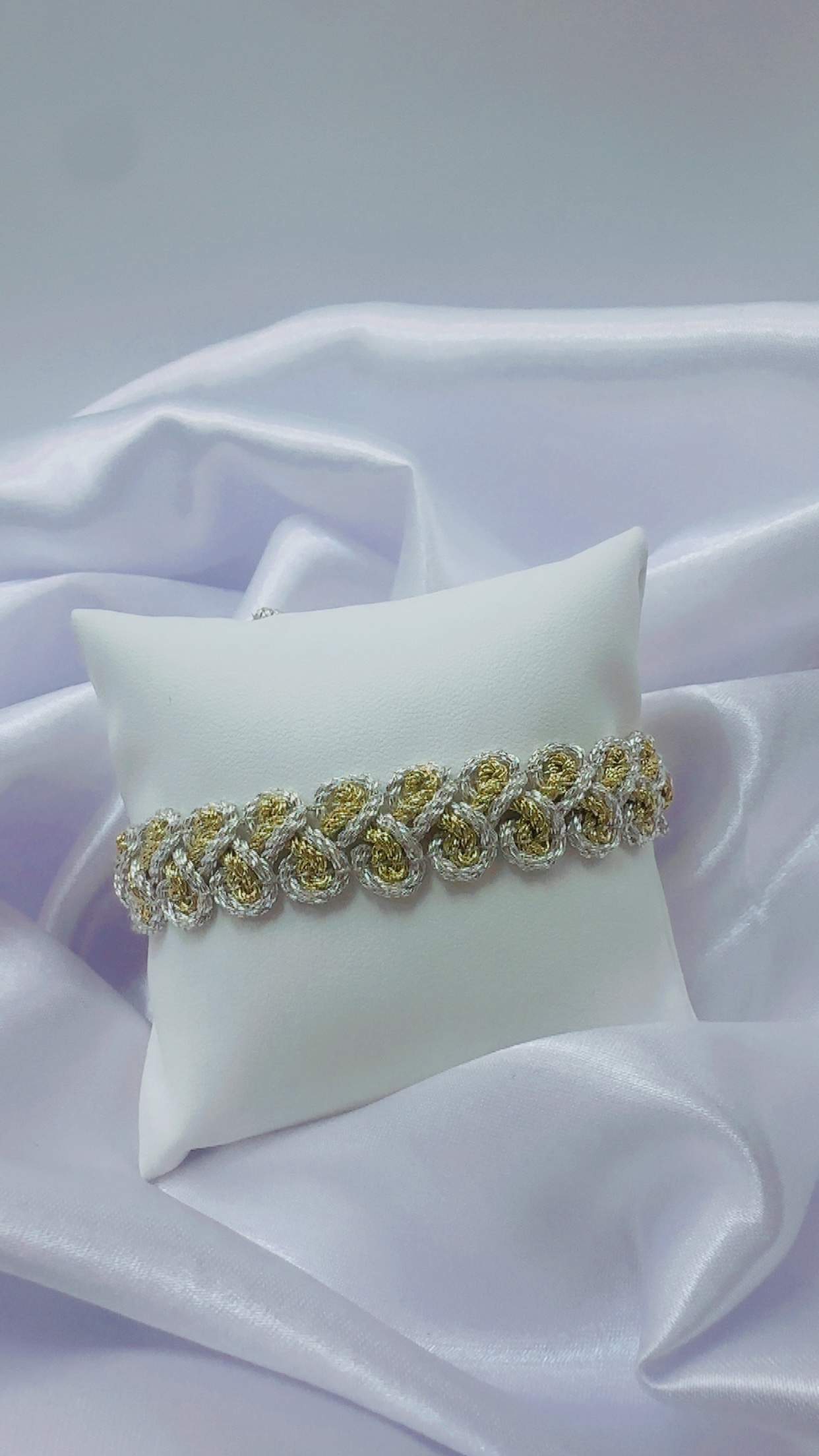 Bracelet Dune doré/argenté Saphia