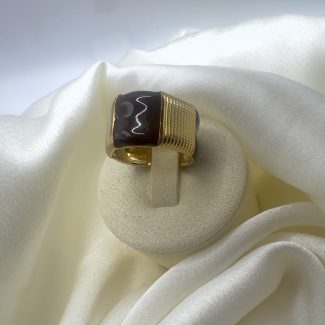 Bague Argan marron