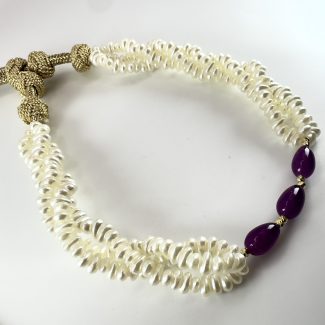 Collier Tanger Maha violet