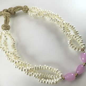 Collier Tanger Maha rose