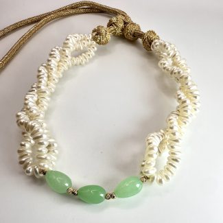 Collier Tanger Maha vert clair