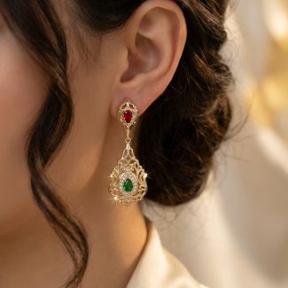 boucle d&rsquo;oreille Marrakech Rubi